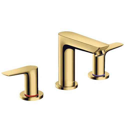 Hansgrohe <br>Talis E 71733990 <br>三孔臉盆龍頭 (亮金)  |金色系列|面用龍頭