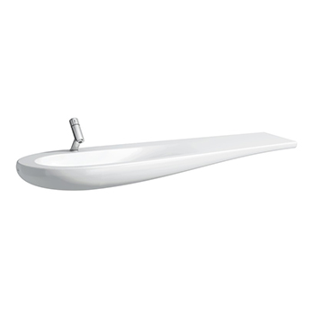 LAUFEN 81497.1.400.104.1<br>ALESSI ONE 檯面盆<br>LCC (160x50cm)  |面盆|LAUFEN|檯上盆