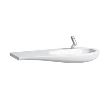 LAUFEN 81497.4<br>ALESSI ONE 檯面盆(左檯面)<br>LCC (120x50cm)  |面盆龍頭|HEGII