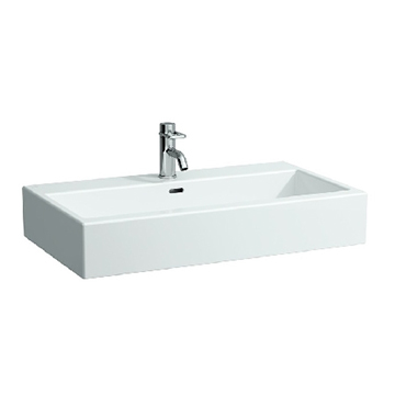 LAUFEN 81743.6<br>LIVING CITY 掛壁式面盆<br>(80x46cm)  |面盆|LAUFEN|檯上盆