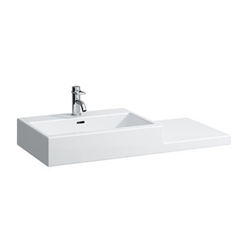 LAUFEN 81843.2<br>LIVING CITY 檯面盆(右檯面) <br>(100x46cm)  |面盆|LAUFEN|檯上盆