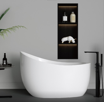 iBENSO IB-248S<br>壓克力獨立式浴缸<br>(120 x 73 cm)