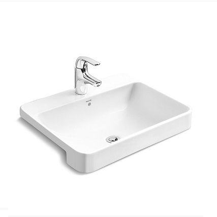 <br>K-11479T-VC1-0<br> Forefront 長方形半崁盆<br>(57.8 x 46.2 cm)