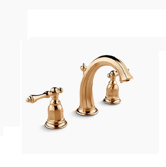 KOHLER K-13494T-4-RGD<br>KELSTON 三孔古典龍頭<br>(玫瑰金)產品圖