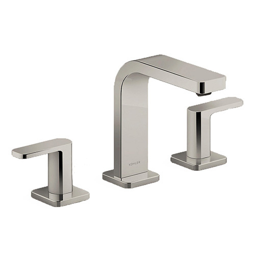 KOHLER <br>K-23484T-4-BN<br>Parallel 三件式面盆龍頭<br>(羅曼銀)  |面盆龍頭|KOHLER|三孔面盆龍頭