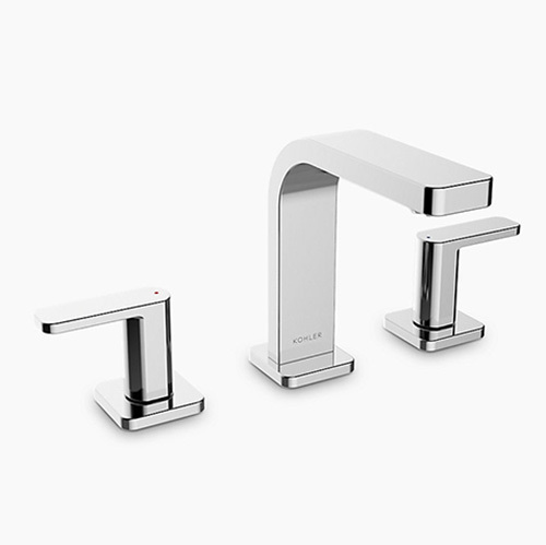 〝KOHLER 促銷商品〞<br>K-23484T-4-CP<br>Parallel 三件式面盆龍頭<br>(鉻色)  |面盆龍頭|KOHLER|三孔面盆龍頭