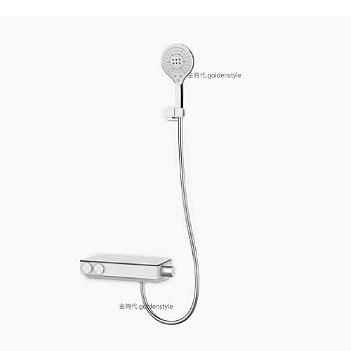 ♣️KOHLER 設計趨勢♣️<br>K-23748T-9-CP <br>Urbanity 壁掛式浴缸花灑龍頭<br>(鉻色) - 含下出水  |超值組合|KOHLER 2024 設計趨勢型錄