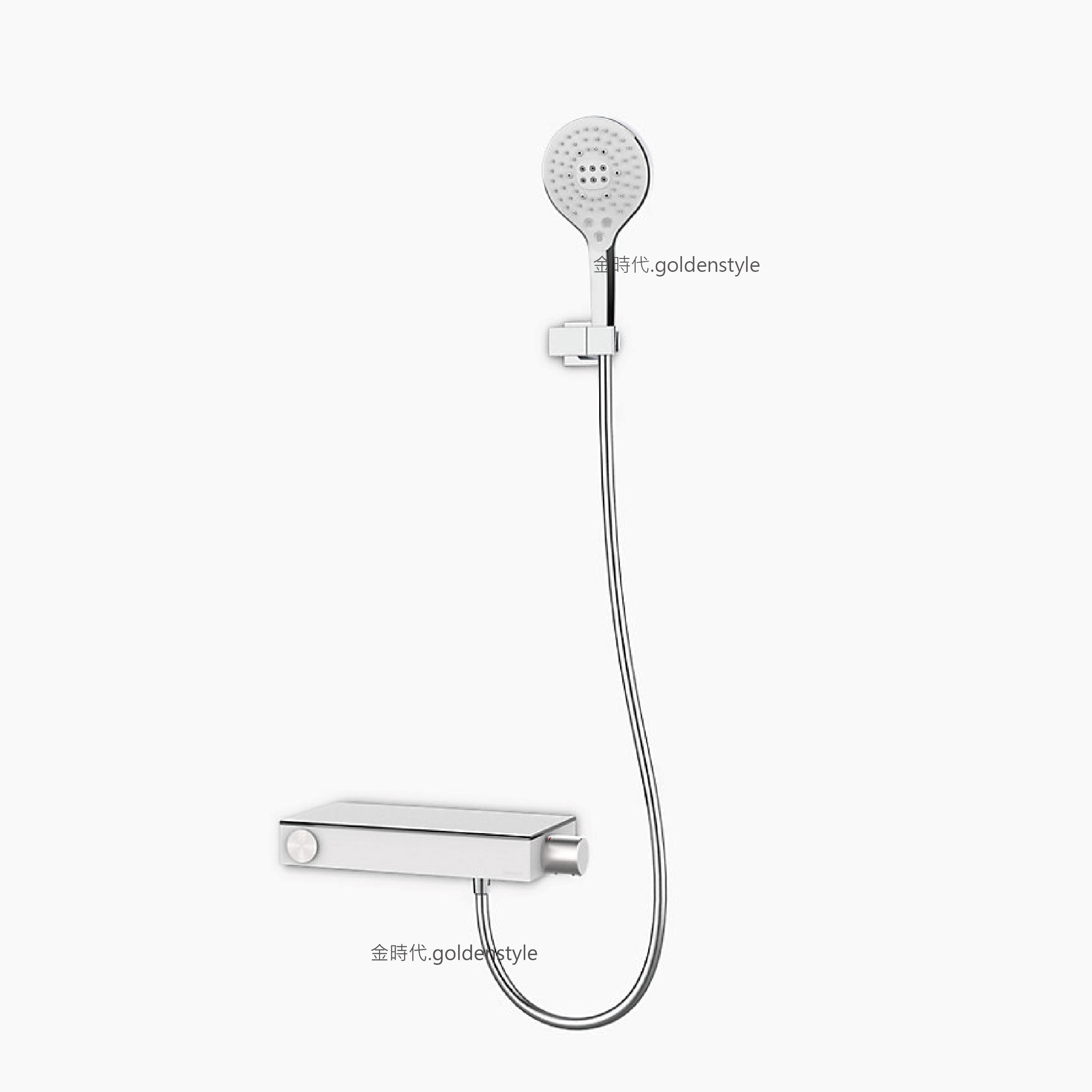 ♣️KOHLER 設計趨勢♣️<br>K-23750T-9-CP<br>Urbanity 壁掛式淋浴龍頭<br>(鉻色) - 無下出水  |超值組合|KOHLER 2024 設計趨勢型錄