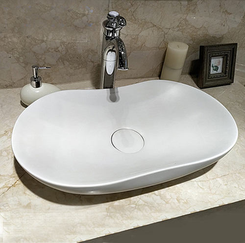 〝KOHLER 促銷商品〞<br>K-2876T-0<br>Abrazo 橢圓型綺美石檯面盆 <br>(58 x 33 cm)  |面盆|KOHLER|檯上盆