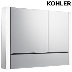 KOHLER<br>K-36207T-NA<br>Maxispace 2.0升級版鏡櫃<br>106cm (側燈/黑/冰箱版)