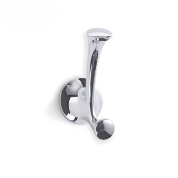 〝KOHLER 促銷商品〞<br>K-72788T-CP<br>Elliston 雙衣鉤 (鉻色)  |衛浴配件|品牌|KOHLER