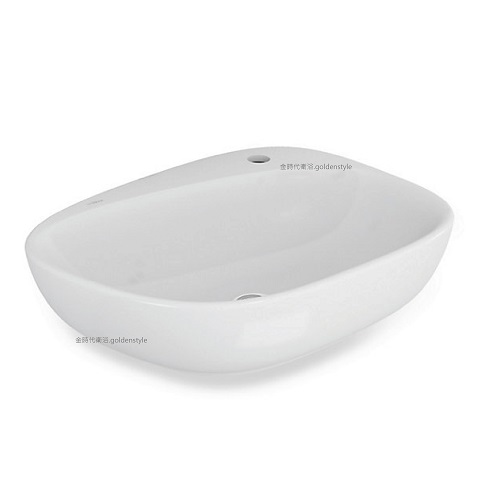 KOHLER   K-76600IN-0<br>Kankara 檯面盆<br>含龍頭孔 (56.8 x 43.8 cm)  |面盆|KOHLER|檯上盆