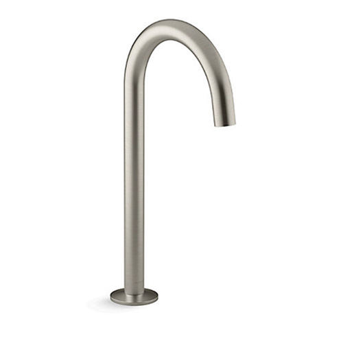 KOHLER<br>K-77965T-BN<br>Components 鵝頸形面盆龍頭<br>(羅曼銀) - 加高出水  |面盆龍頭|KOHLER|面盆龍頭