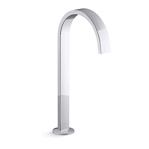 KOHLER <br>K-77966T-CP<br>Components 曲線型面盆龍頭<br>(鉻色) - 加高出水  |面盆龍頭|KOHLER|面盆龍頭