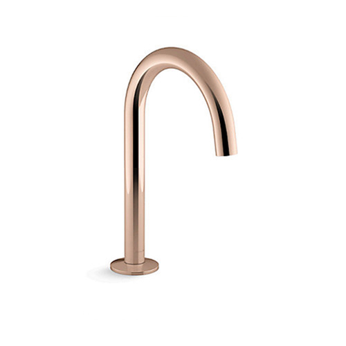 KOHLER<br>K-77967T-RGD<br>Components 鵝頸形面盆龍頭<br>(玫瑰金)  |金色系列|面用龍頭