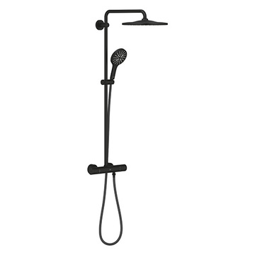 ★GROHE 22119KF0<br>Smartactive 310 定溫淋浴龍頭花灑組(無下出水) 幻影黑  |黑色系列|浴用龍頭 / 花灑