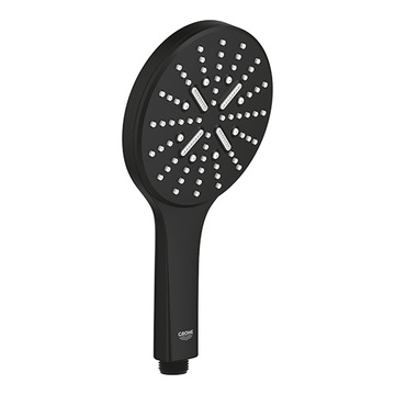 ★GROHE 22127KF0<br>RAINSHOWER SMARTACTIVE 130<br>三段式蓮蓬頭(幻影黑)  |黑色系列|蓮蓬頭