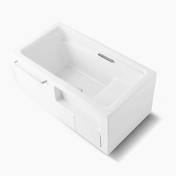 〝KOHLER優惠〞<br> K-24457T-0<br> Family care 150cm 一體化浴缸<br>(150x80x64cm/左角位)  |超值組合|KOHLER年度商品