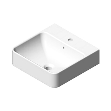 KOHLER  K-24985K-1-0<br> FOREFRONT 單孔壁掛式面盆<br> (內徑31.8 x 42.2 cm)  |面盆|KOHLER|壁掛盆