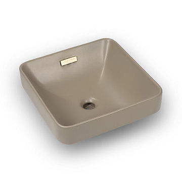 〝KOHLER 優雅生活促銷〞<br>K-2661X-NSG <br>FOREFRONT 檯面盆<br>奶茶色 (41.3 x 41.3 cm)  |超值組合|KOHLER 2023促銷型錄