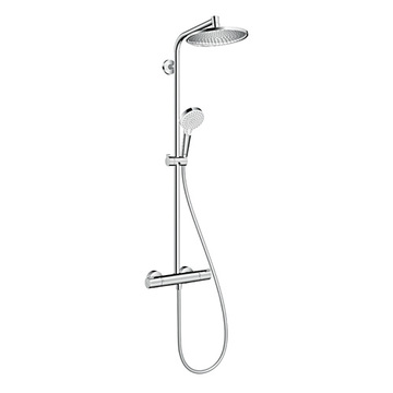 Hansgrohe 27267000<br>Crometta S 恆溫淋浴柱 <br>(二出水口)  |淋浴花灑|HANSGROHE|蓮蓬頭伸降桿/掛座/淋浴柱 套組