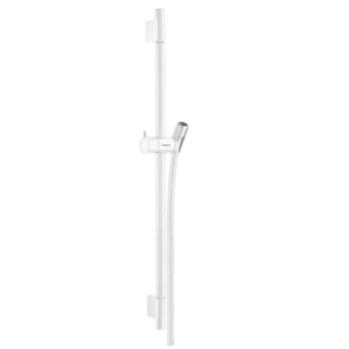 Hansgrohe <br>UnicaˊS Puro 28631700<br>90cm 活動式滑桿 (霧白)  |淋浴花灑|HANSGROHE|伸降桿  /  掛座