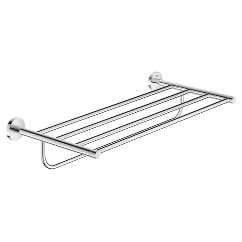 ★GROHE 40800.001<br>ESSENTIALS<br>55cm 雙層浴巾架(鉻色)