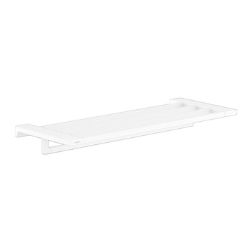 Hansgrohe 41751707<br>AddStoris Q 毛巾架 (霧白)  |衛浴配件|品牌|HANSGROHE