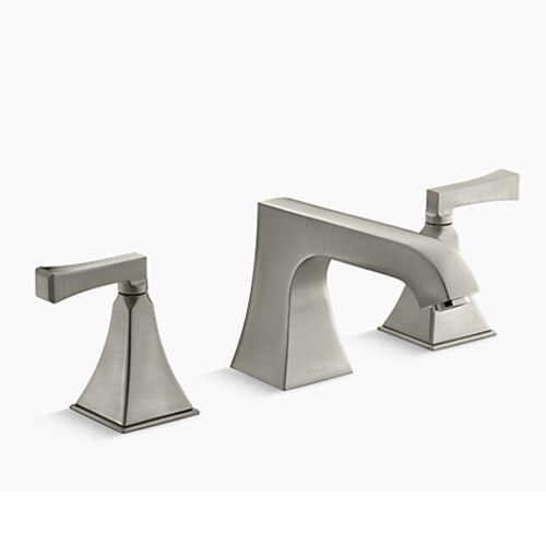 KOHLER <br>K-469T-4V-BN<br>Memoirs 三孔式檯面浴缸龍頭<br>(羅曼銀)  |浴缸龍頭|KOHLER|浴缸上龍頭