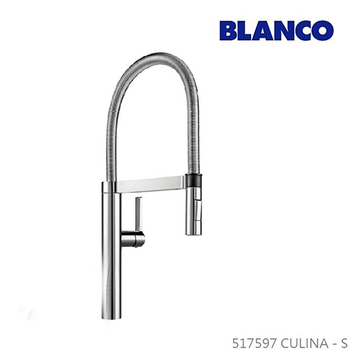 Blanco CULINA-S-517597<br> 可拉式廚房龍頭<br>(鉻色)  |產品介紹|廚用龍頭|BLANCO
