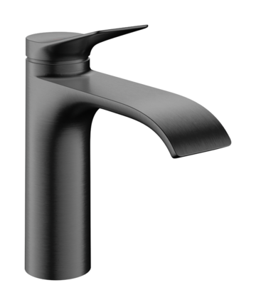 Hansgrohe 75023340<br>Vivenis 110 CoolStart加高面盆龍頭 <br>(附拉桿落水頭/霧黑鉻)