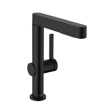 hansgrohe<br>Finoris 230伸縮臉盆龍頭 霧黑<br>76063670  |黑色系列|面用龍頭