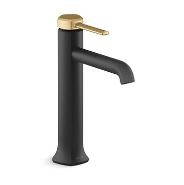 KOHLER Occasion 面盆龍頭<br> K-EX27003T-4-BMB (黑金)  |金色系列|面用龍頭