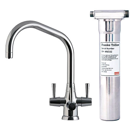 FRANKE<br>FT-701 三合一廚用龍頭<br>含淨水器 - (鉻色)  |廚用龍頭|FRANKE