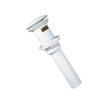 HEGII HL-3590-M4<br>瓷面按壓落水頭<br>(有溢水)  |面盆|龍頭零件