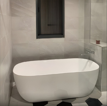 iBENSO IB-6668S<br>壓克力獨立式浴缸<br>(160x74 cm)