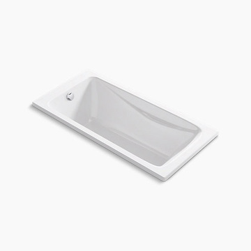 KOHLER K-15847T-0<br>Reach 150cm 崁入式壓克力浴缸  |浴缸|KOHLER|崁入式浴缸
