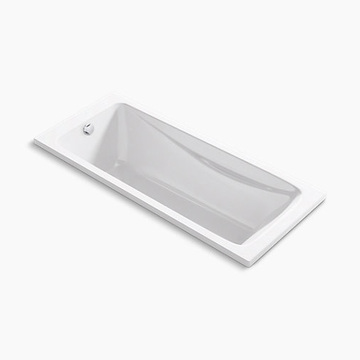 KOHLER K-15848T-0<br>Reach 170cm 崁入式壓克力浴缸  |浴缸|KOHLER|崁入式浴缸