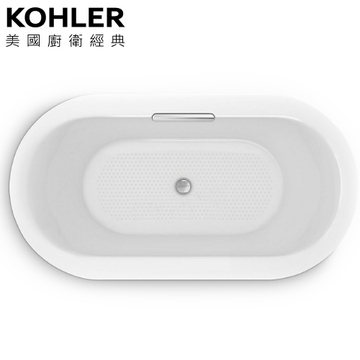 〝KOHLER 促銷商品〞<br>K-20611T-GR-0<br>150cm Volute 崁入式鑄鐵浴缸  |浴缸|KOHLER|崁入式浴缸