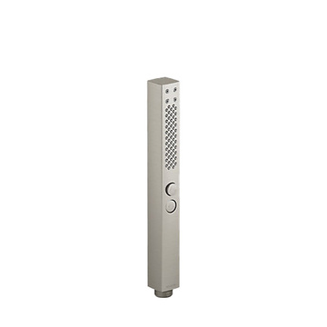 KOHLER <br>K-21336T-BN<br>Shift 雙功能麥克風式手持花灑-方型(羅曼銀)  |淋浴花灑|KOHLER|蓮蓬頭