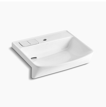 KOHLER K-21915T-1-0 <br> Family care 半崁盆<br>(內徑54.8x52.3cm)  |面盆|KOHLER|半崁盆