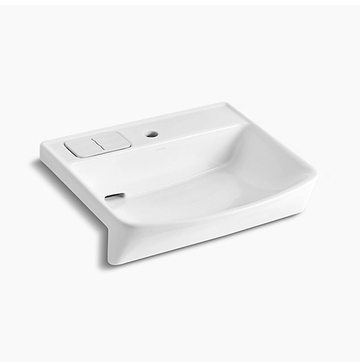 KOHLER K-21915T-1-0 <br> Family care 半崁盆<br>(內徑54.8x52.3cm)  |面盆|KOHLER|半崁盆