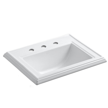 KOHLER <br>K-2241X-8-0<br>Memoirs® 古典上崁盆<br> (內徑43.8 x 28.3 cm)  |面盆|KOHLER|檯上盆