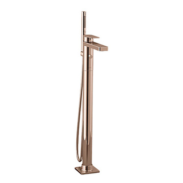 KOHLER<br>K-23492T-4-RGD<br>Parallel 獨立式浴缸花灑龍頭<br>(玫瑰金)  |金色系列|浴用龍頭 / 花灑