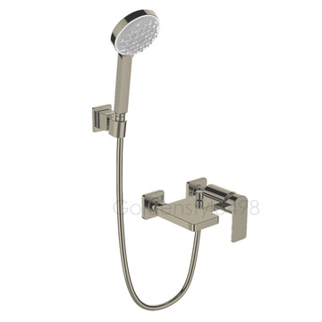 ♣️KOHLER 設計趨勢♣️<br>K-23494T-4-BN<br>Parallel 浴缸花灑龍頭組<br>(羅曼銀) - 含下出水  |超值組合|KOHLER 2024 設計趨勢型錄