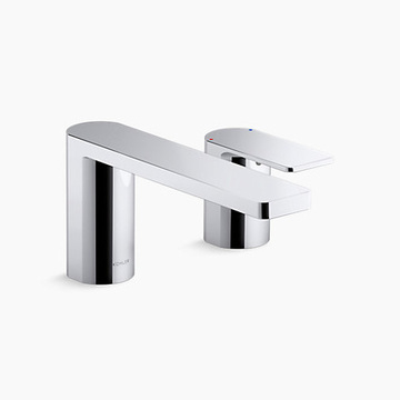 KOHLER<br>K-23498T-4-CP<br>Parallel 二孔檯面式浴缸龍頭 <br>(鉻色)  |浴缸龍頭|KOHLER|浴缸上龍頭