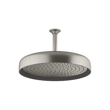 KOHLER<br>K-26292T-BN<br>Statement<br>14吋圓形頭頂花灑<br>(羅曼銀)  |淋浴花灑|KOHLER|頭頂花灑