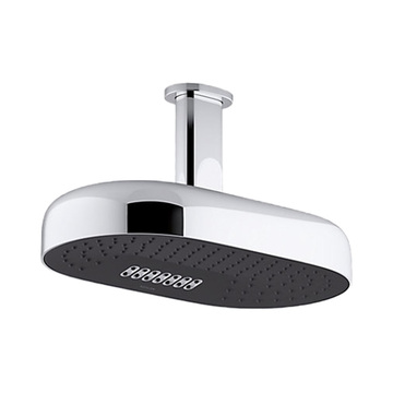 KOHLER<br>K-26295T-CP<br>Statement<br>14吋雙功能橢圓形頭頂花灑<br>(鉻色)  |淋浴花灑|KOHLER|頭頂花灑