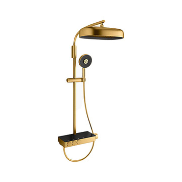 KOHLER<br>K-26333T-9-2MB<br>Anthem 恆溫三路出水淋浴柱<br>(霧金)  |金色系列|浴用龍頭 / 花灑