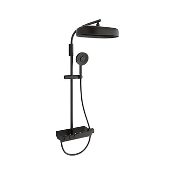 KOHLER<br>K-26333T-9-BL<br>Anthem 恆溫三路出水淋浴柱<br>(霧黑)  |黑色系列|浴用龍頭 / 花灑